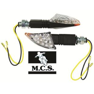 INDICATOR UNI RHINO BLK LED L/H