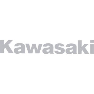 STICKER KAW SMALL SILVER PK-10