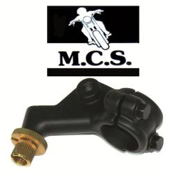 LEVER BRACKET HON L/H CR125-500 2PCE BLK
