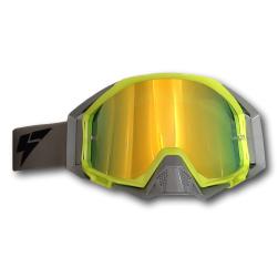 GOGGLE LY100-64 F/YEL/NARDO GOLD LENS