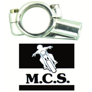 MIRROR MOUNT BKT SPLIT SILVER 1