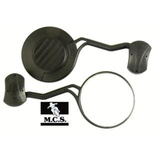 MIRROR ENDURO FOLDING L/H BLK 4