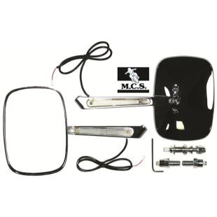 MIRROR UNI CHROME RECT LED