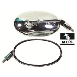 MIRROR UNI AFL CHR 10mm PAIR