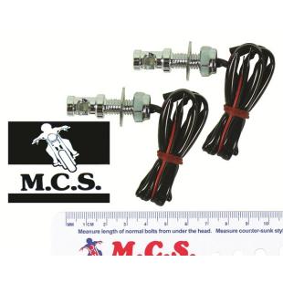 NUMBER PLATE BOLT LIGHT LED SMALL PEG