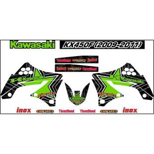 GRAPHIC KIT KAW KX450F 2009-2011
