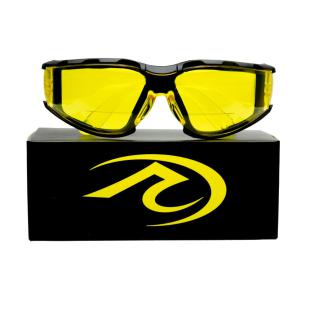 BIFOCAL RIDING GLASSES YELLOW +2.5