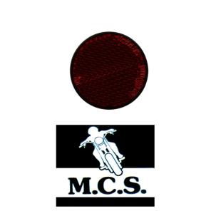 REFLECTOR ROUND 39MM DIA STCK ON