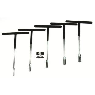 TOOLS T BAR SOCKET 12mm RUB GRIP