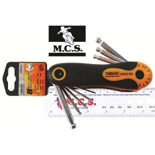TOOLS ALLEN KEY HEX BALL COMPACT 8p