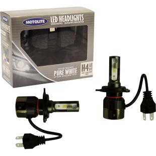 GLOBE 12V H4 LED GLOBE WITH COOLING FAN (PAIR)
