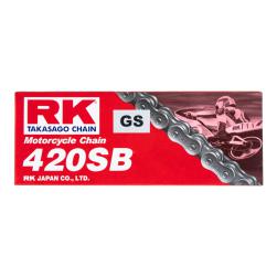 RK CHAIN 420SB-136L STANDARD GOLD (Up to 120cc)