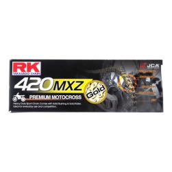 RK CHAIN 420MXZ-126L MXZ GOLD (Up to 150cc)