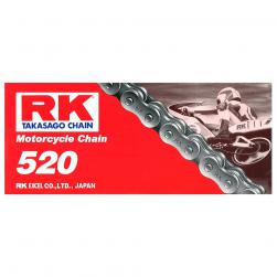 RK CHAIN 520-120L STANDARD (Up to 250cc)