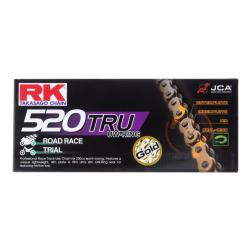 RK CHAIN 520TRU-120L TRU-RING GOLD (Up to 750cc)