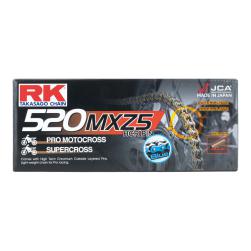 RK CHAIN 520MXZ-120L MXZ BLUE (Up to 500cc)