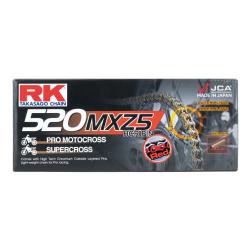 RK CHAIN 520MXZ-120L MXZ RED (Up to 500cc)
