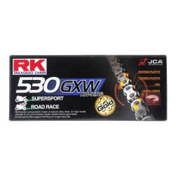 RK CHAIN 530GXW - 120L X-RING GOLD (Up to 1400cc)