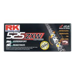 RK CHAIN 525ZXW-120L GOLD XW RING (Up to 1300cc)