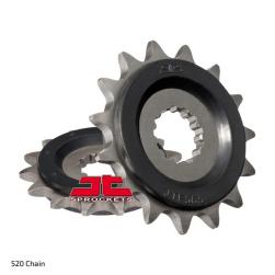 SPROCKET 15T RG250/TZR250/XT500 WITH RUBBER CUSH