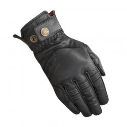 MERLIN GLOVES WOMENS LEVEDALE LEATHER BLK 07 / SM