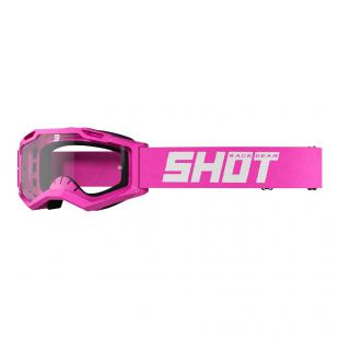 SHOT ASSAULT 2.0 SOLID GOGGLES  NEON PINK GLOSSY