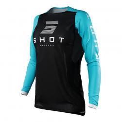 SHOT CONTACT JERSEY LADIES SHELLY TURQUOISE 07 / XS