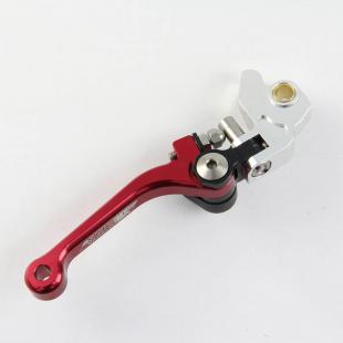 LEVER BRAKE FLD/FLX YAM/SUZ/KAW RED