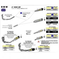 ARROW FULL/SYS BMW S1000RR 15+