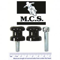 STAND PICKUP KNOBS HON/SUZ 8mm BLK