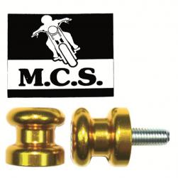 STAND PICKUP KNOBS HON/SUZ 8mm GOLD