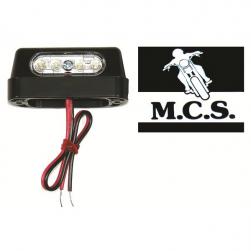 NUMBER PLATE LIGHT LED COMPACT